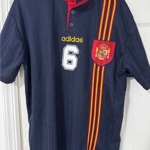 SPAIN 1996 ORIGINAL JERSEY HIERRO ADIDAS KIT